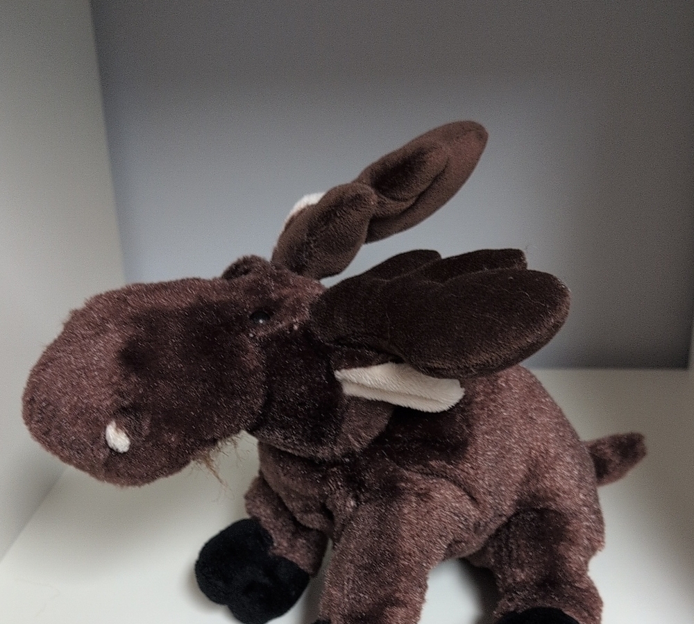 💜2/$20💜 Webkinz Moose HM375 No Code Ganz Collectible Plush Y2k - Picture 3 of 6